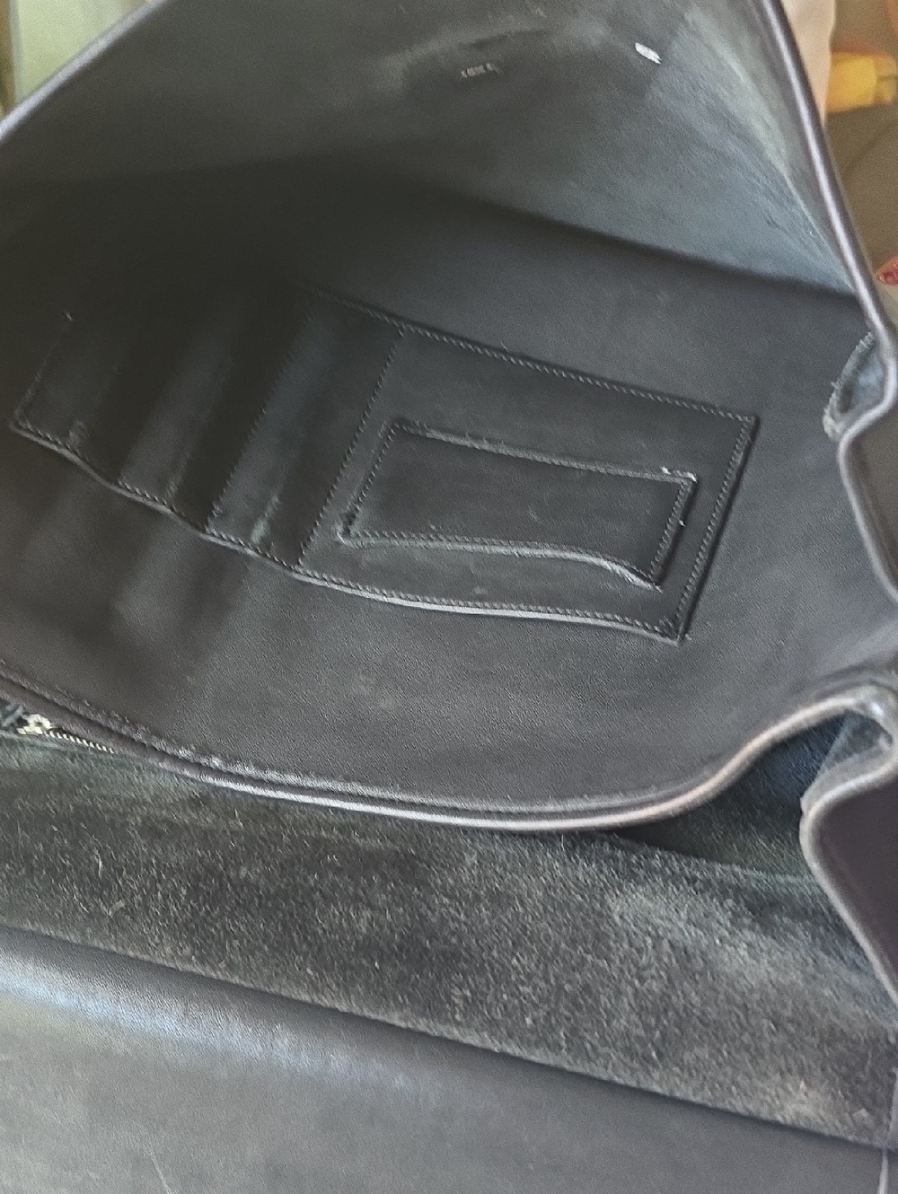 Vintage Coach Beekman Classic Black Leather Briefcase and Adj Long Strap - Picture 15 of 17